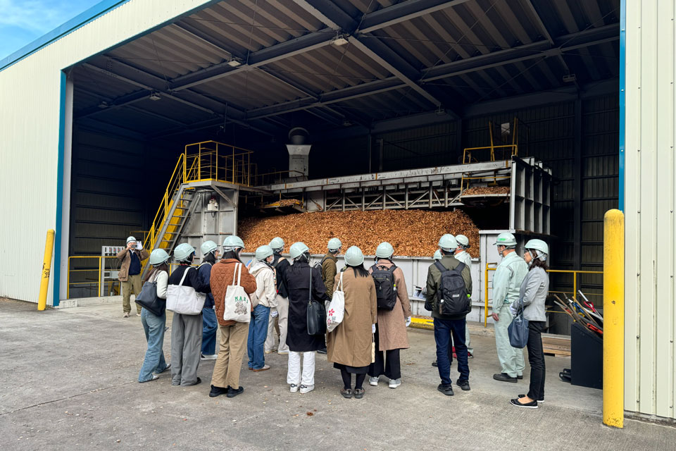 だいごバイオマス発電所 見学会